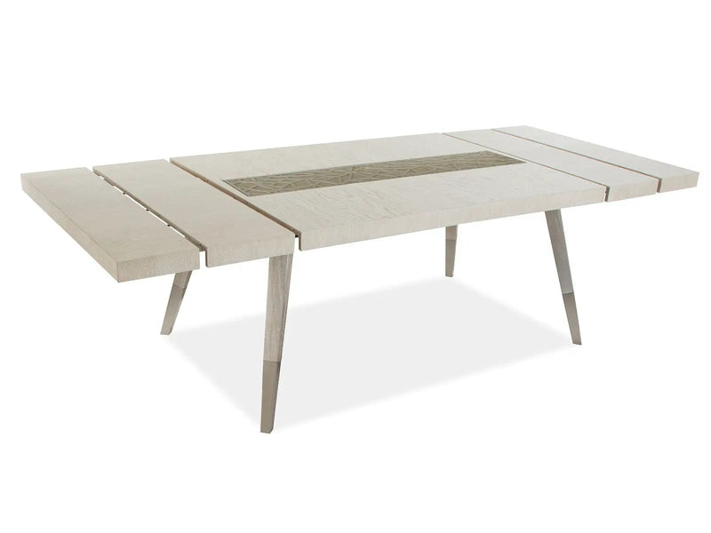 Lenox - Rectangular Dining Table - Warm Silver by Unique Piece Furniture