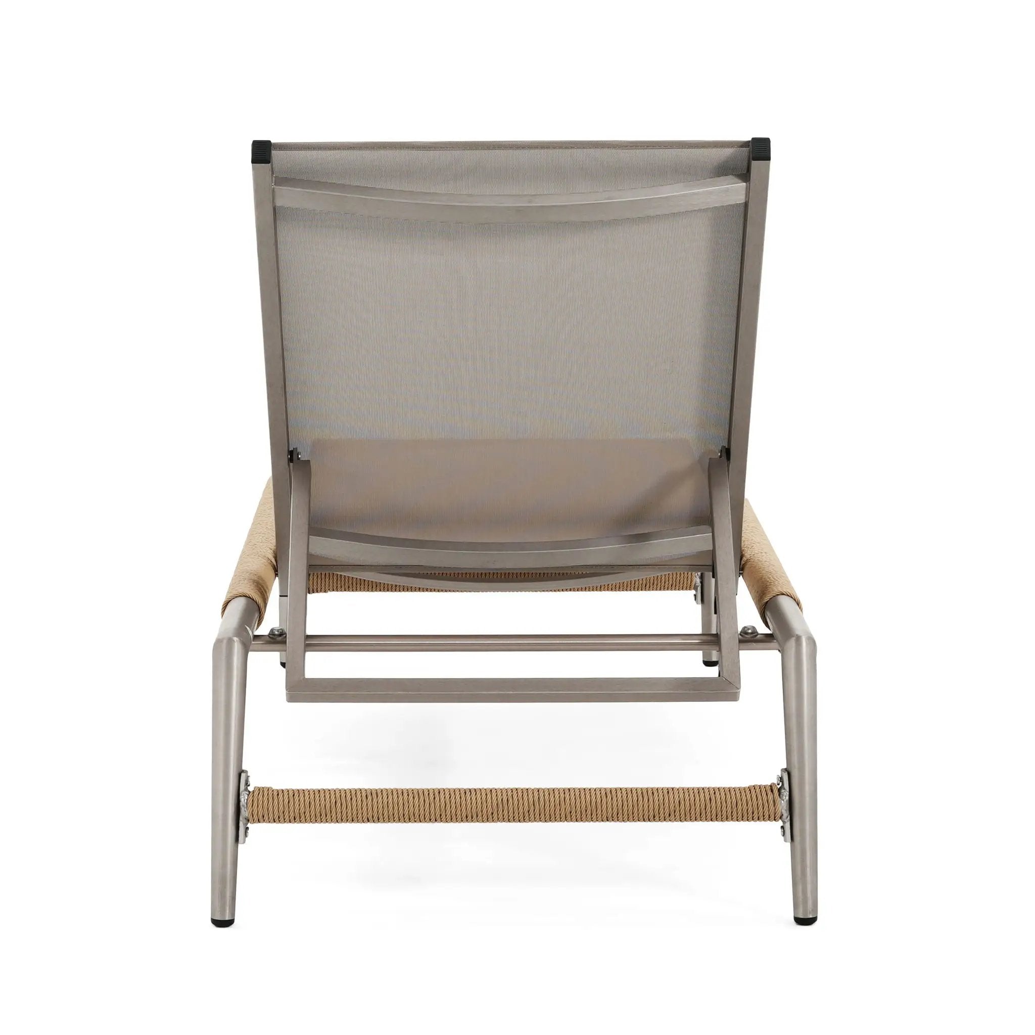 Hargrove Outdoor Patio Aluminum Chaise Lounge Set of 2 by HouseOfZazla