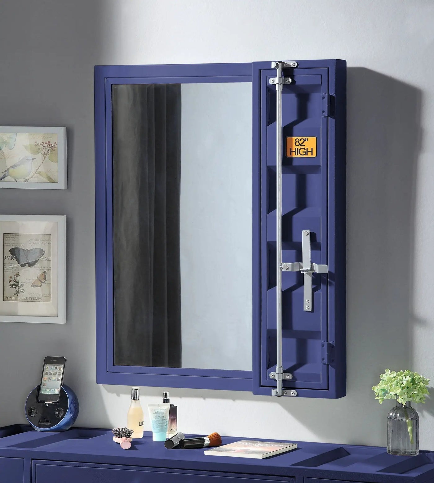 Cargo Vanity Mirror, Clear Reflection by HouseOfZazla