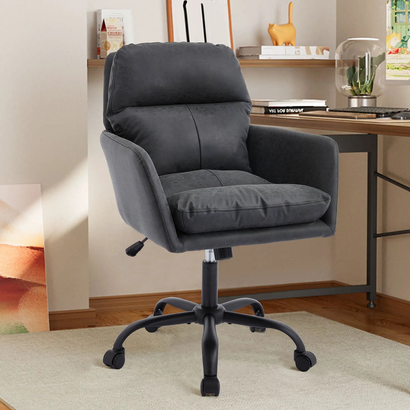 Office Chair With Adjustable Height, Ergonomic Design by HouseOfZazla