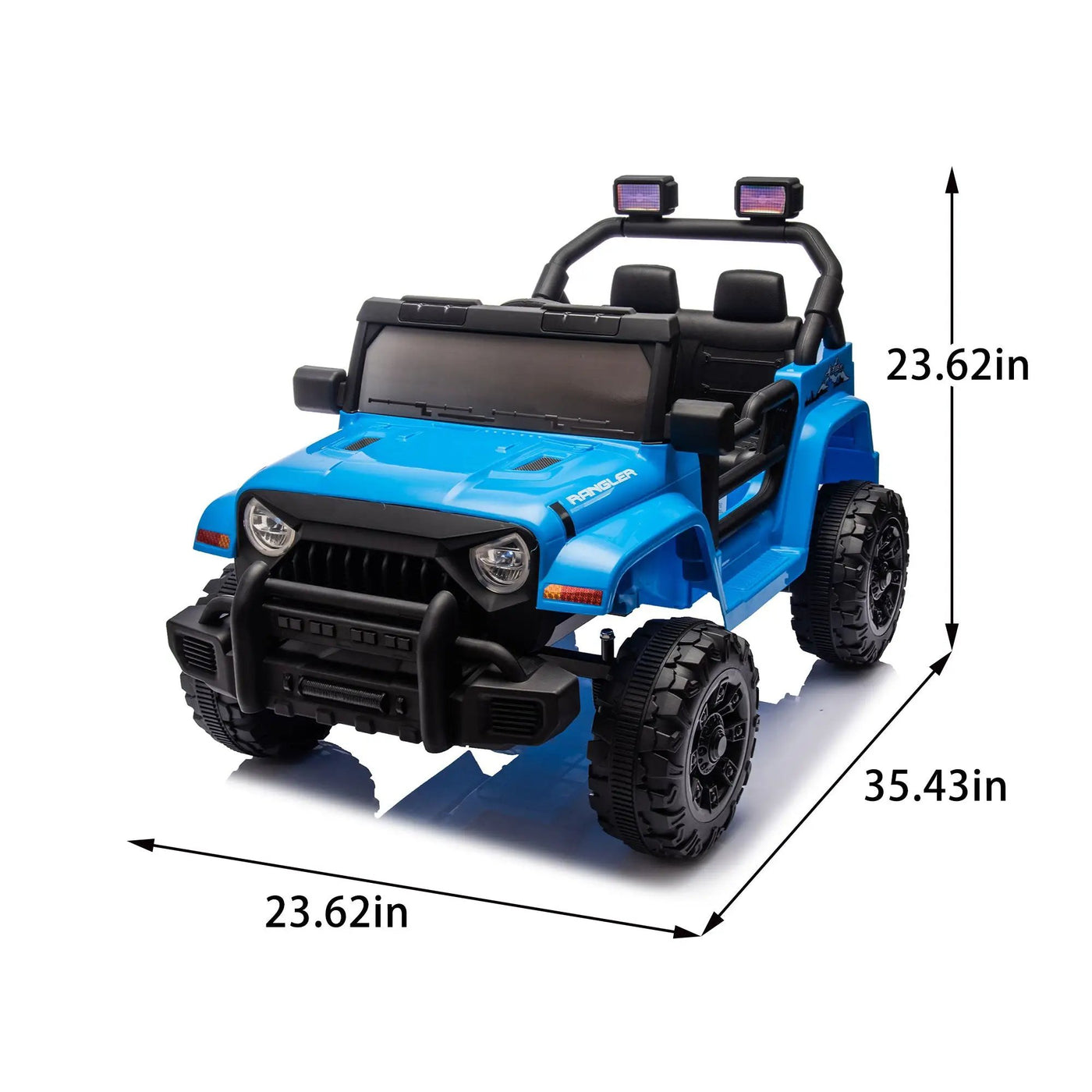 12V Kids Ride-On Electric Car with Parental Control by HouseOfZazla