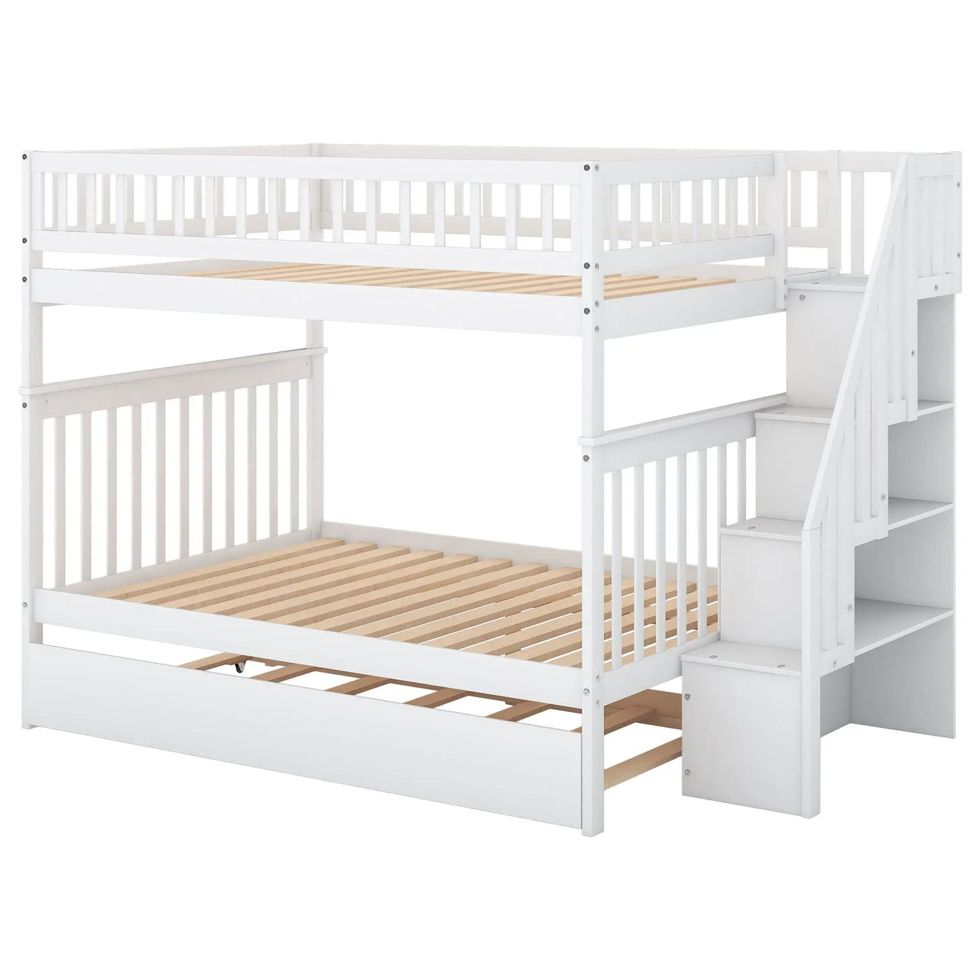 Bunk Bed With Staircase by HouseOfZazla