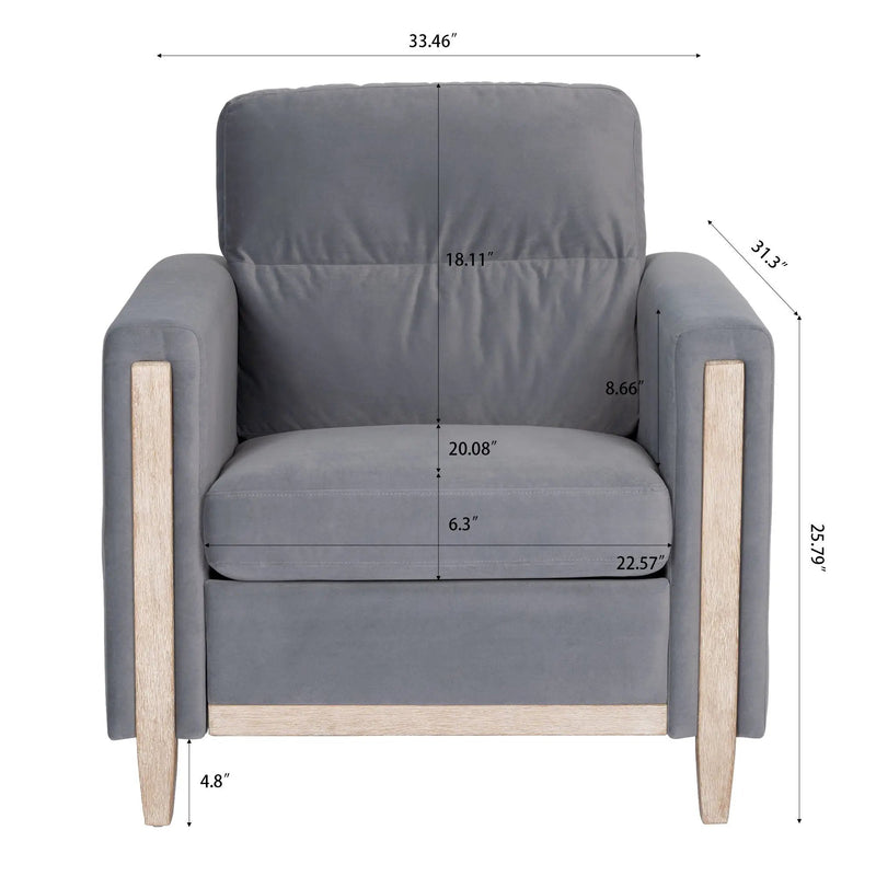 1 Seater Sofa by Unique Piece Furniture