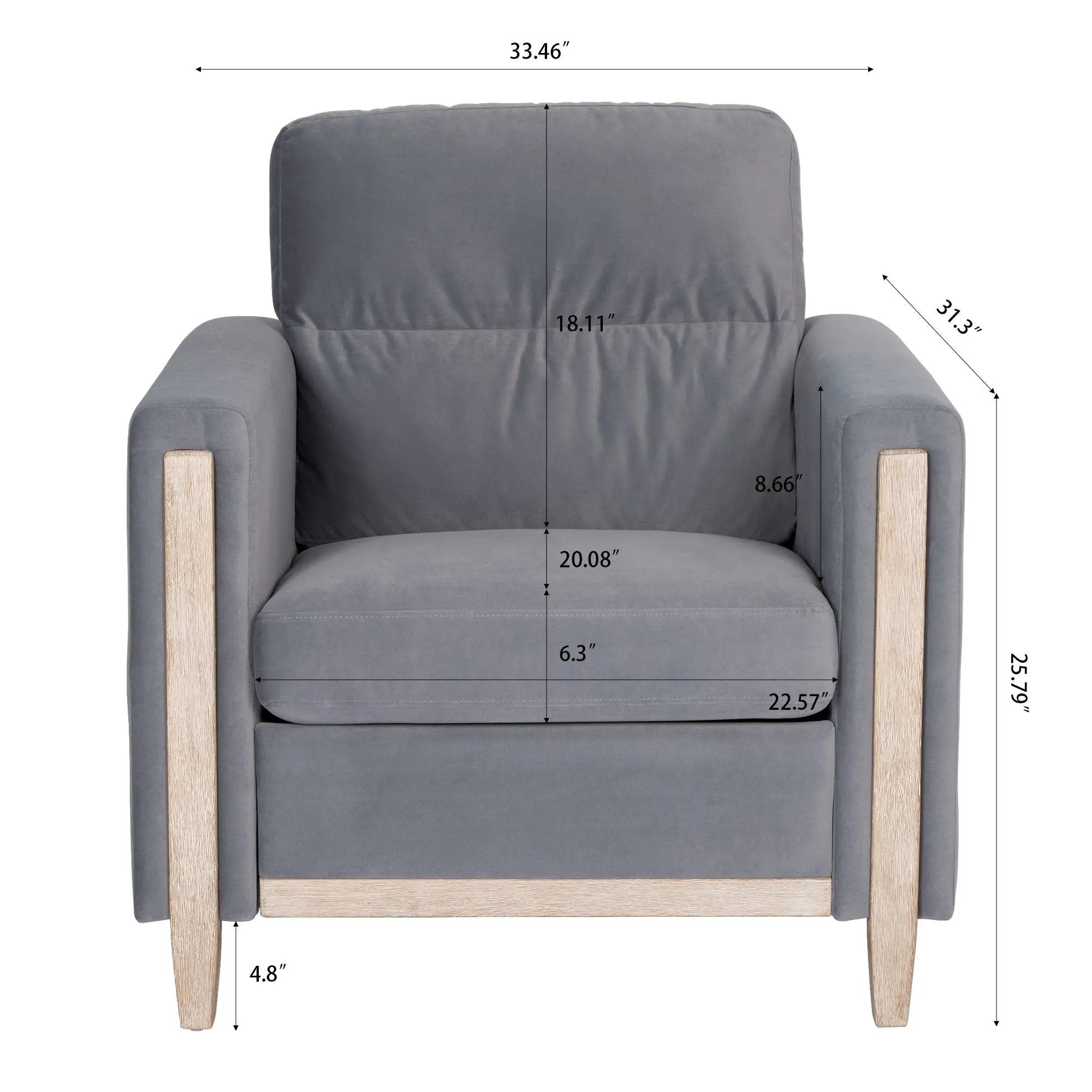 1 Seater Sofa by HouseOfZazla