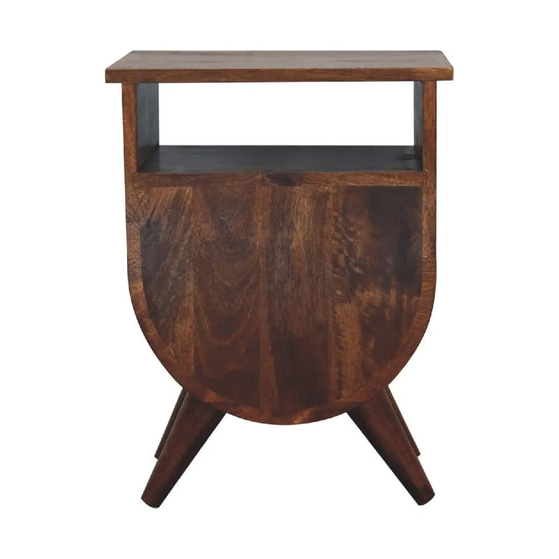 Split - Bedside Table - Chestnut by HouseOfZazla