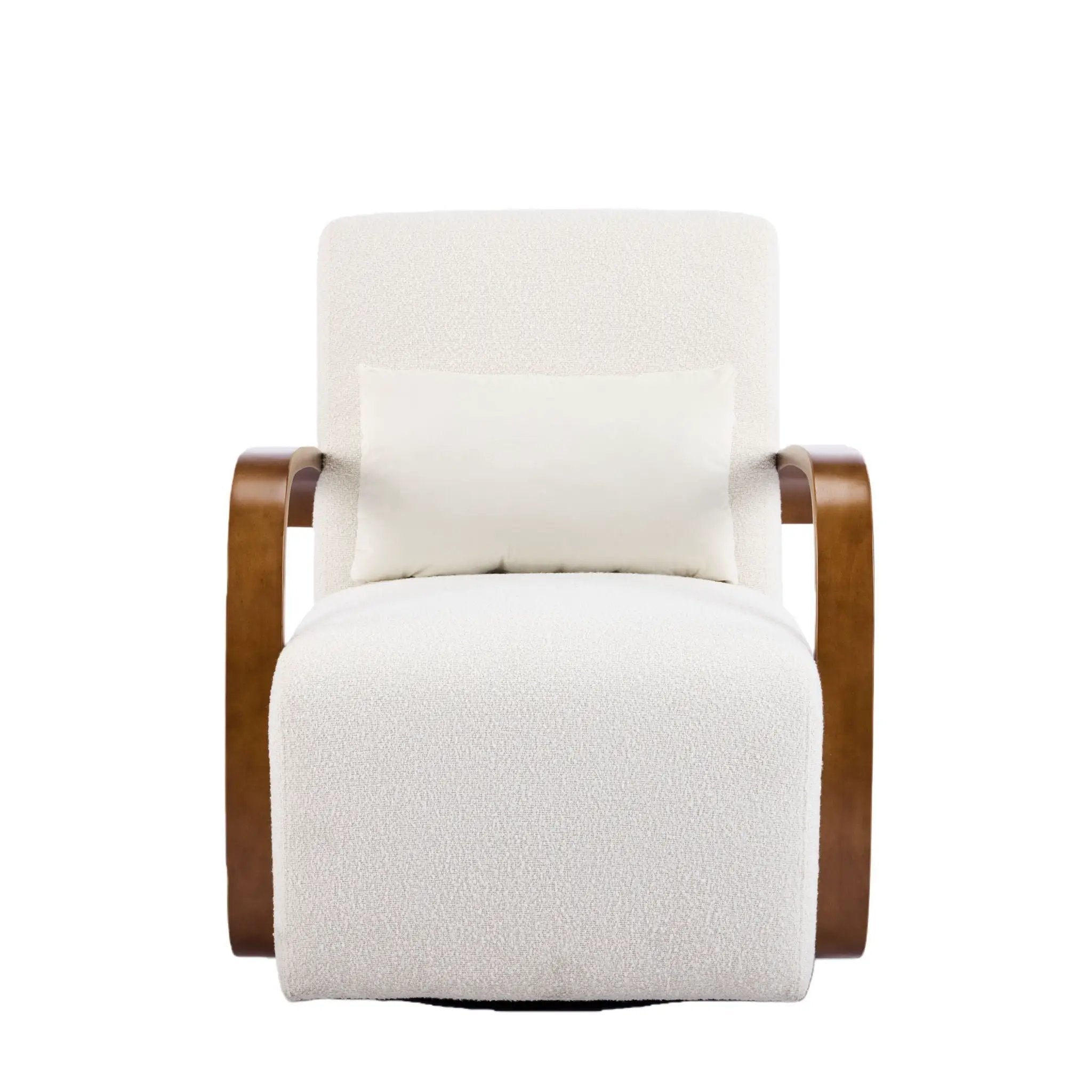 Swivel Accent Rotatable Ergonomic Single Chair For Living Room by HouseOfZazla