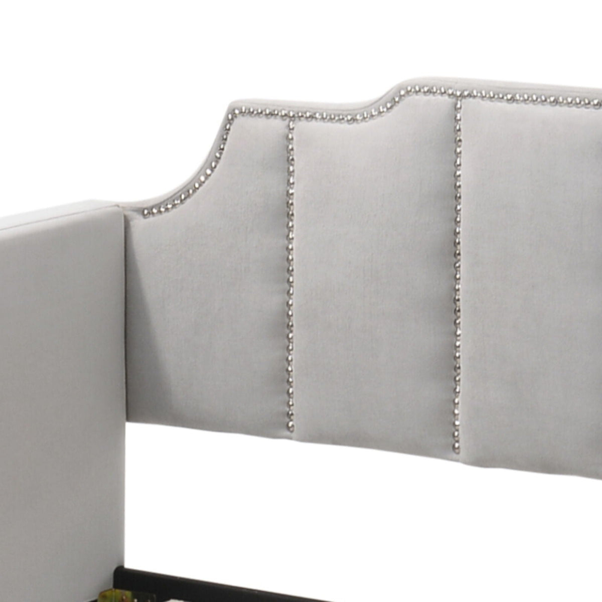 Peridot Twin Daybed With Trundle in Dove Gray, photo 3 of 4