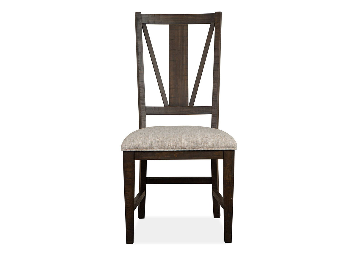 Westley Falls - Dining Side Chair With Upholstered Seat (Set of 2) - Graphite, photo 2 of 7
