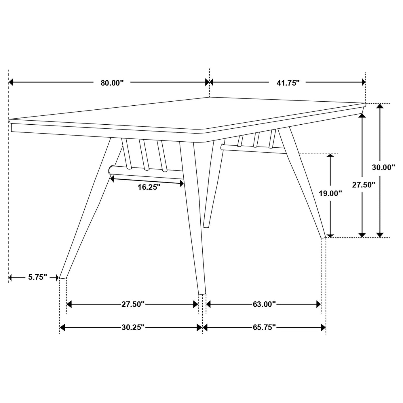 Paloma - Rectangular Dining Set by HouseOfZazla