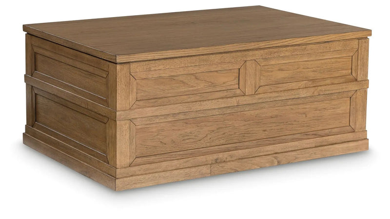 Sharlance - Lift Top Cocktail Table - Light Brown by Unique Piece Furniture
