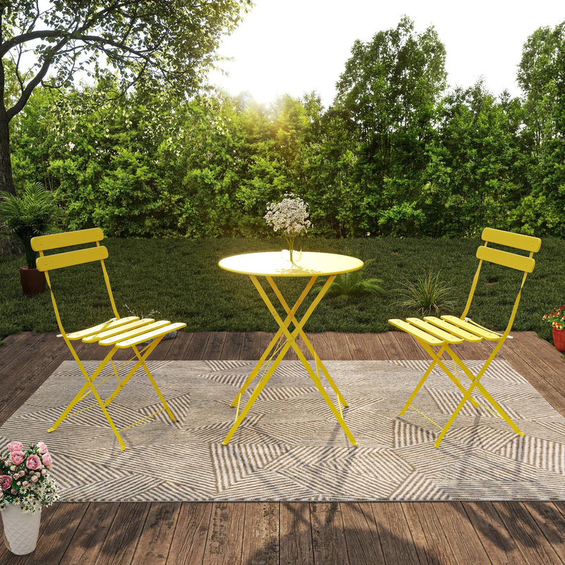 Bistro Table and Chairs Set of 2 by HouseOfZazla