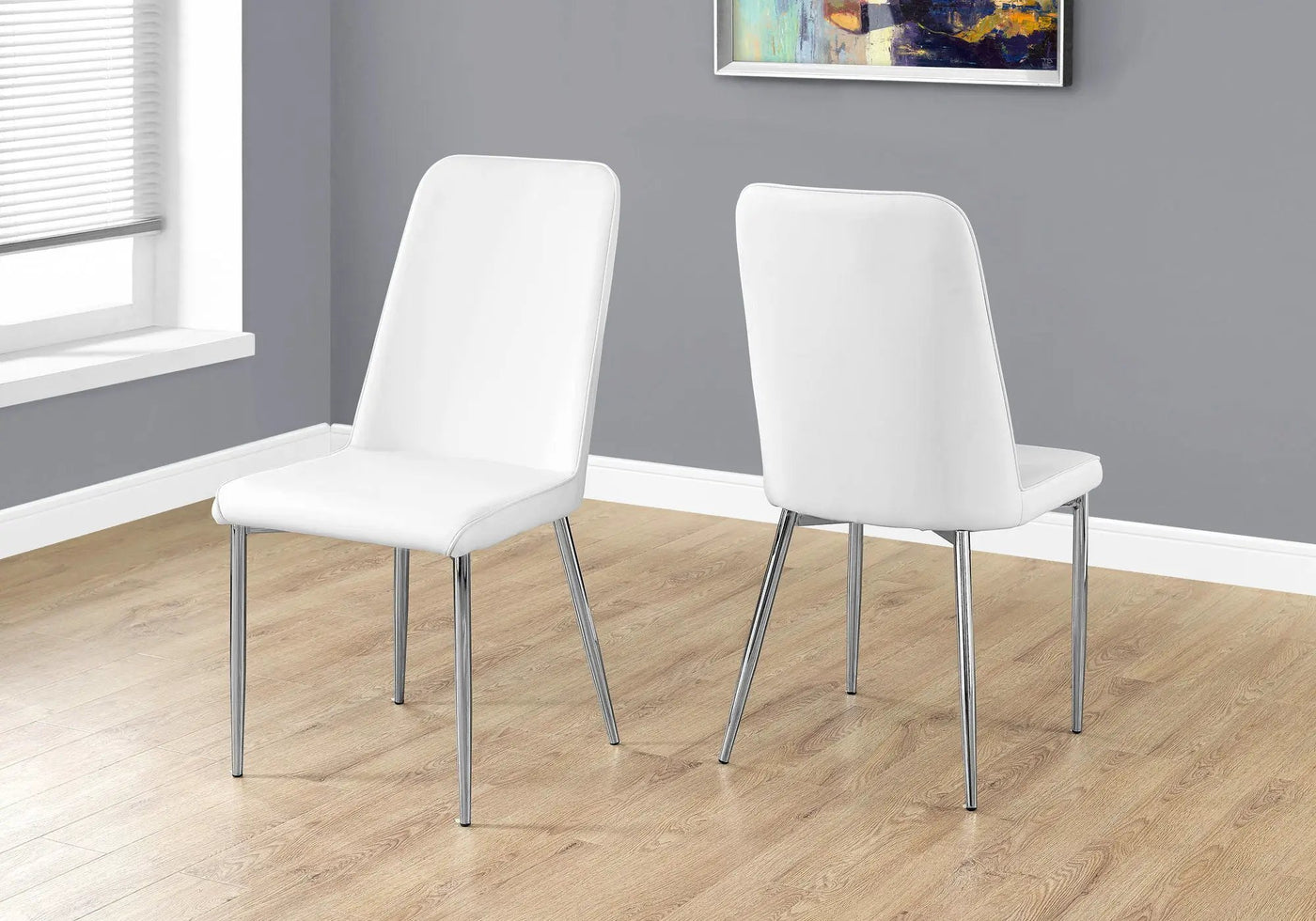 Dining Chair, Side, Upholstered For Dining Room, Contemporary (Set of 2) by HouseOfZazla