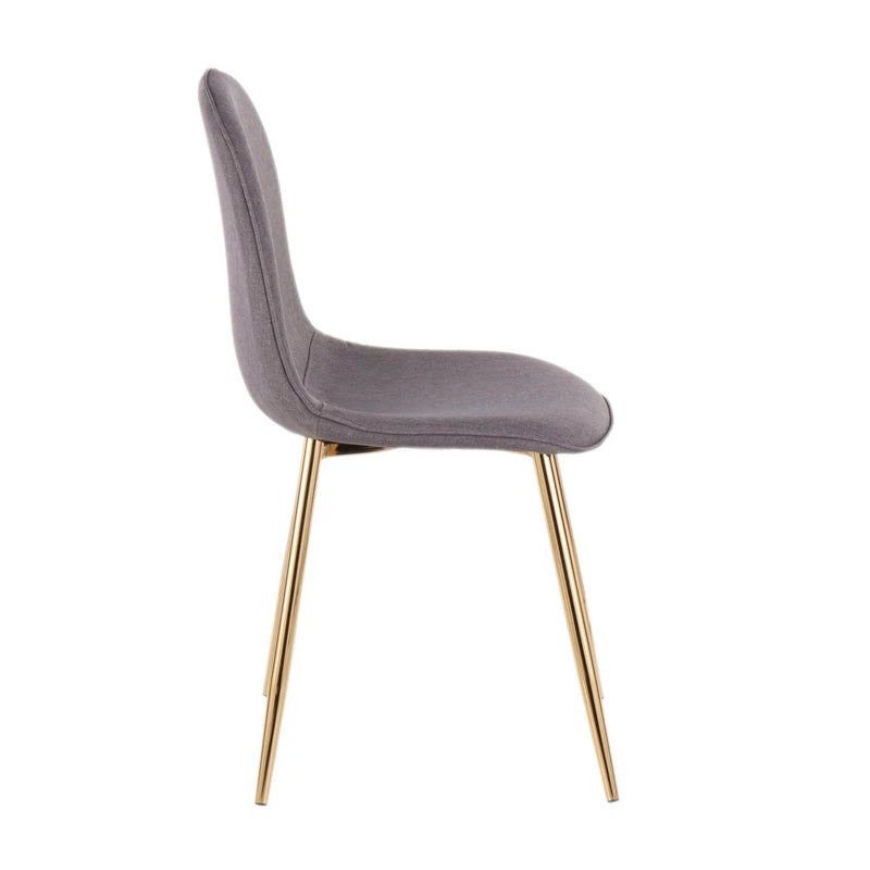 Pebble - Contemporary & Modern Design Chair (Set of 2) by Unique Piece Furniture