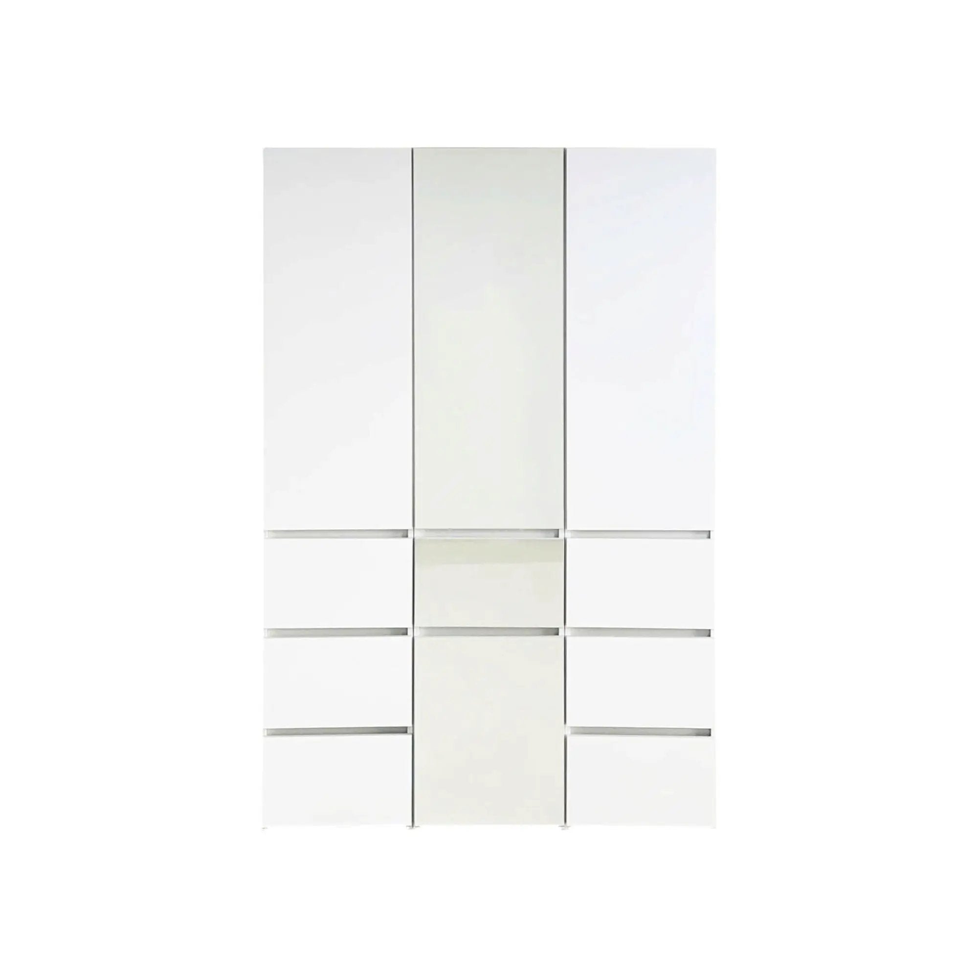 Elise - Modular Closet System & Mirror - White by HouseOfZazla