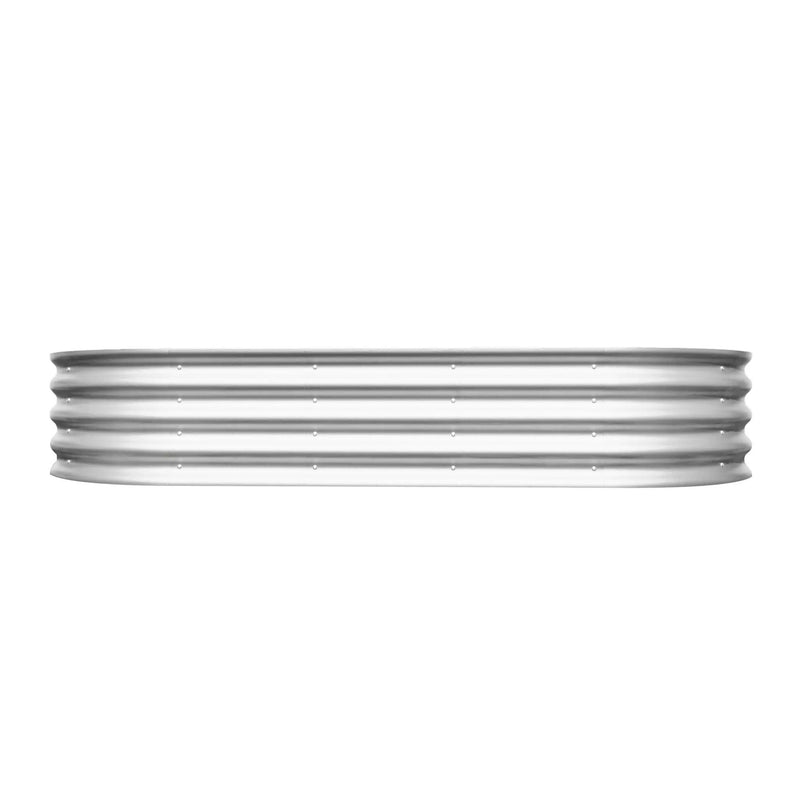 Heavy Duty Galvanized Raised Garden Bed Kit For Vegetables, Flowers & Herbs by HouseOfZazla