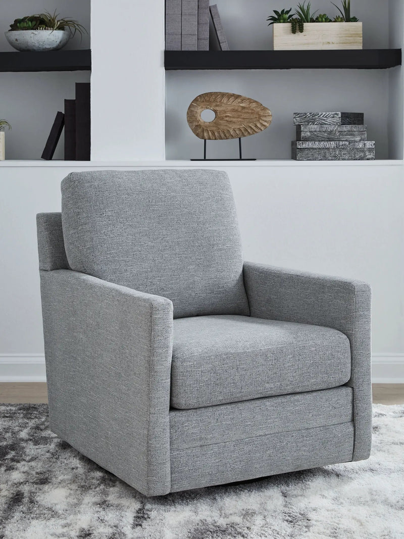 Freybourne Next-Gen Nuvella - Swivel Accent Chair by Unique Piece Furniture