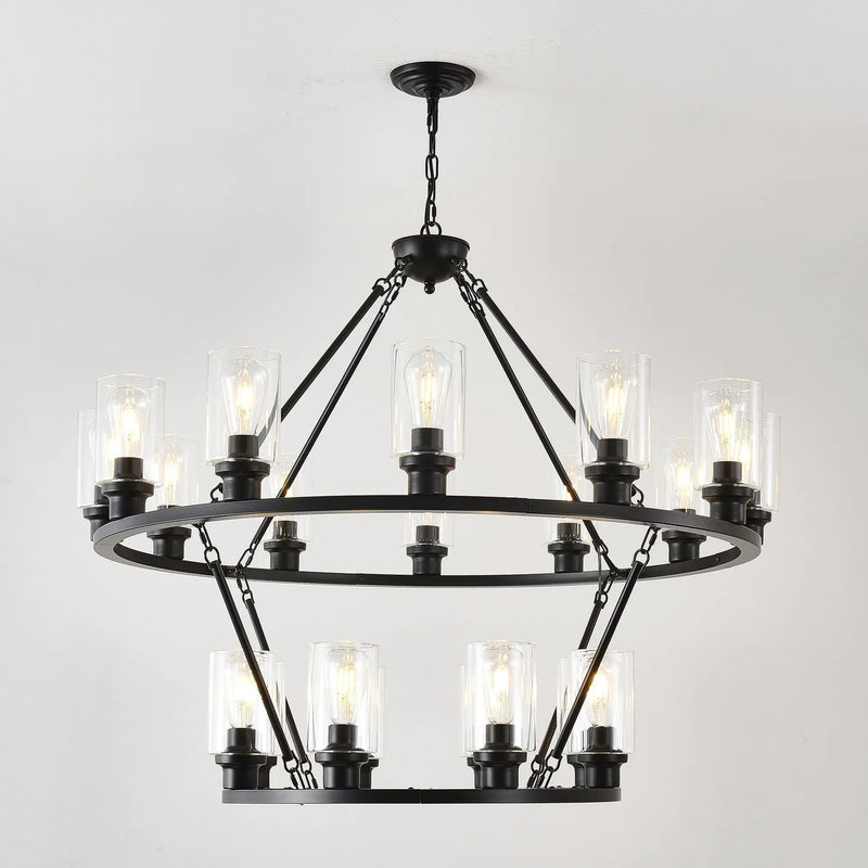 20-Light 2 Tier Chandelier by HouseOfZazla