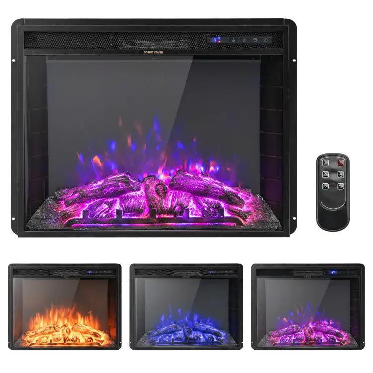 26" Electric Fireplace Insert by DirectDeals