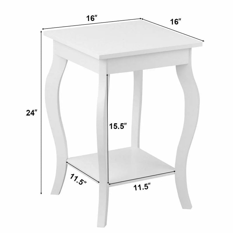 Accent Sofa End Side Table by DirectDeals