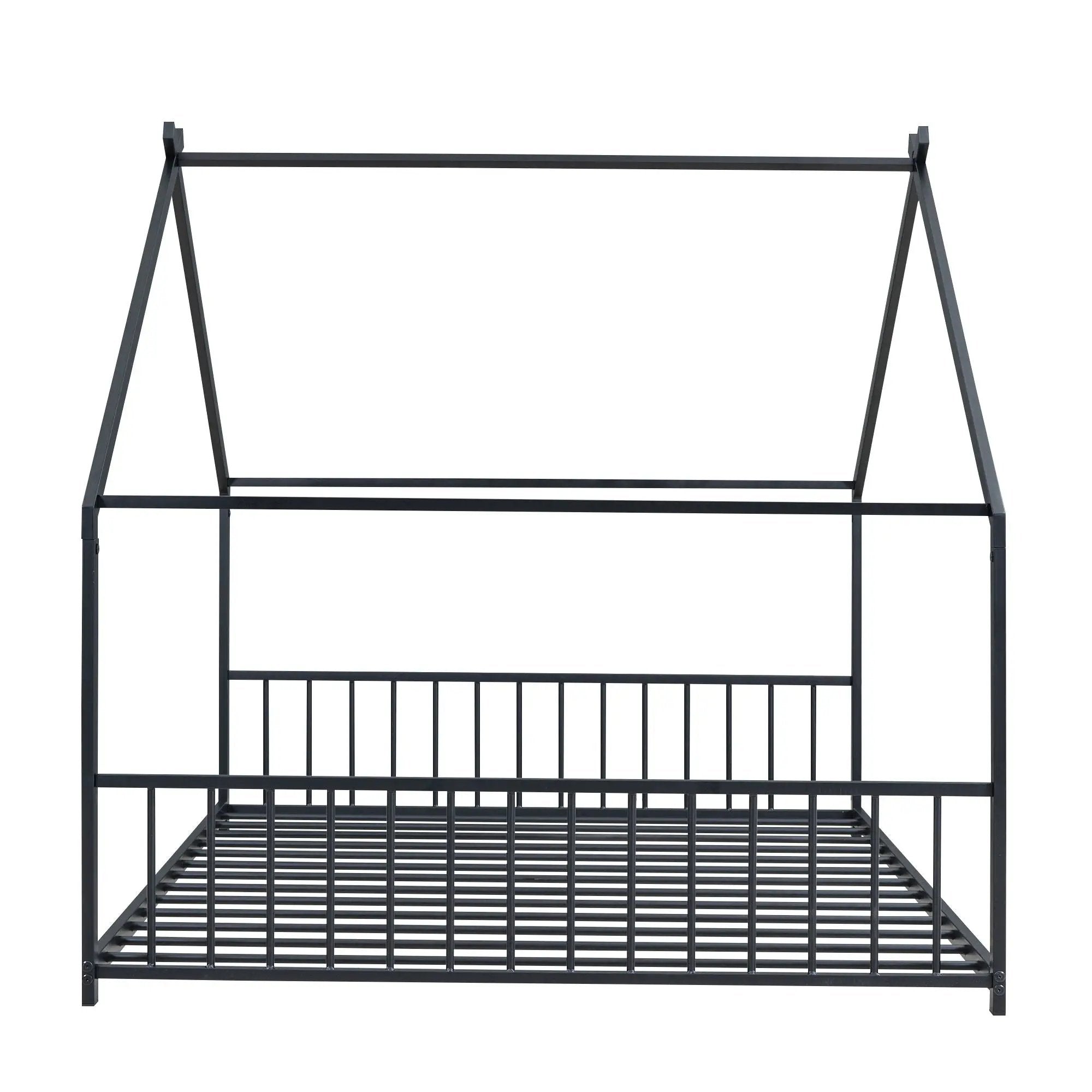 Metal House Bed by HouseOfZazla