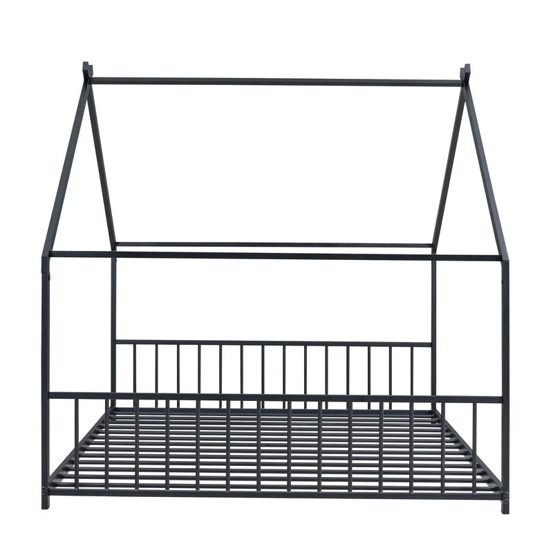 Metal House Bed by HouseOfZazla