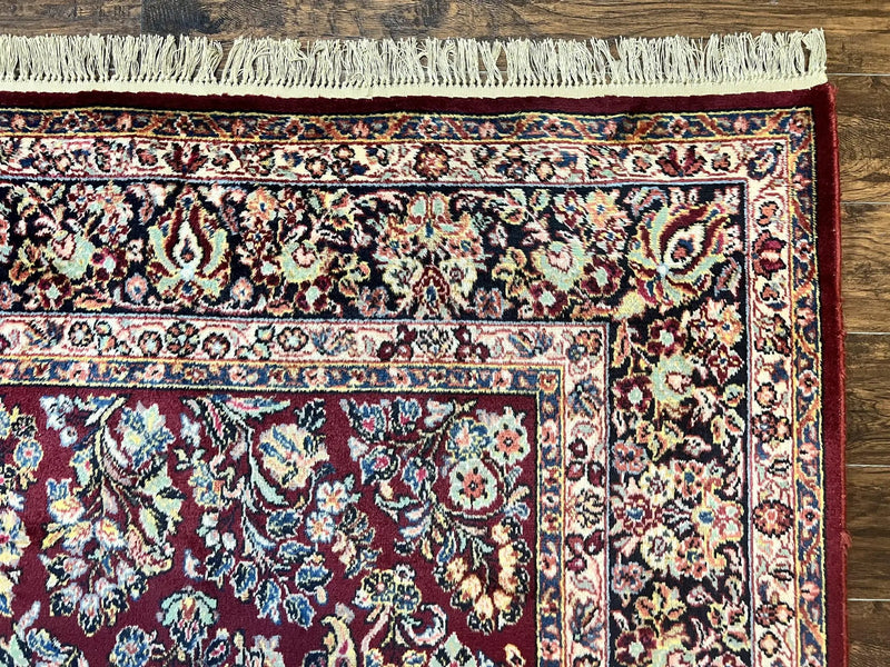 Karastan Rug 9x12 Red Sarouk #785, Wool Karastan Carpet, Discontinued Vintage, Original 700 Series, Karastan Area Rug by Jewel Rugs