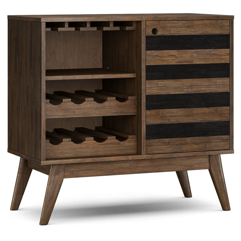 Clarkson - Wine Cabinet - Brown by HouseOfZazla