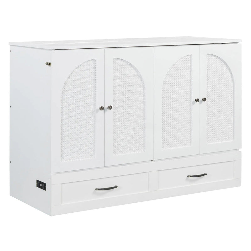 Murphy Bed With Large Drawers by Unique Piece Furniture