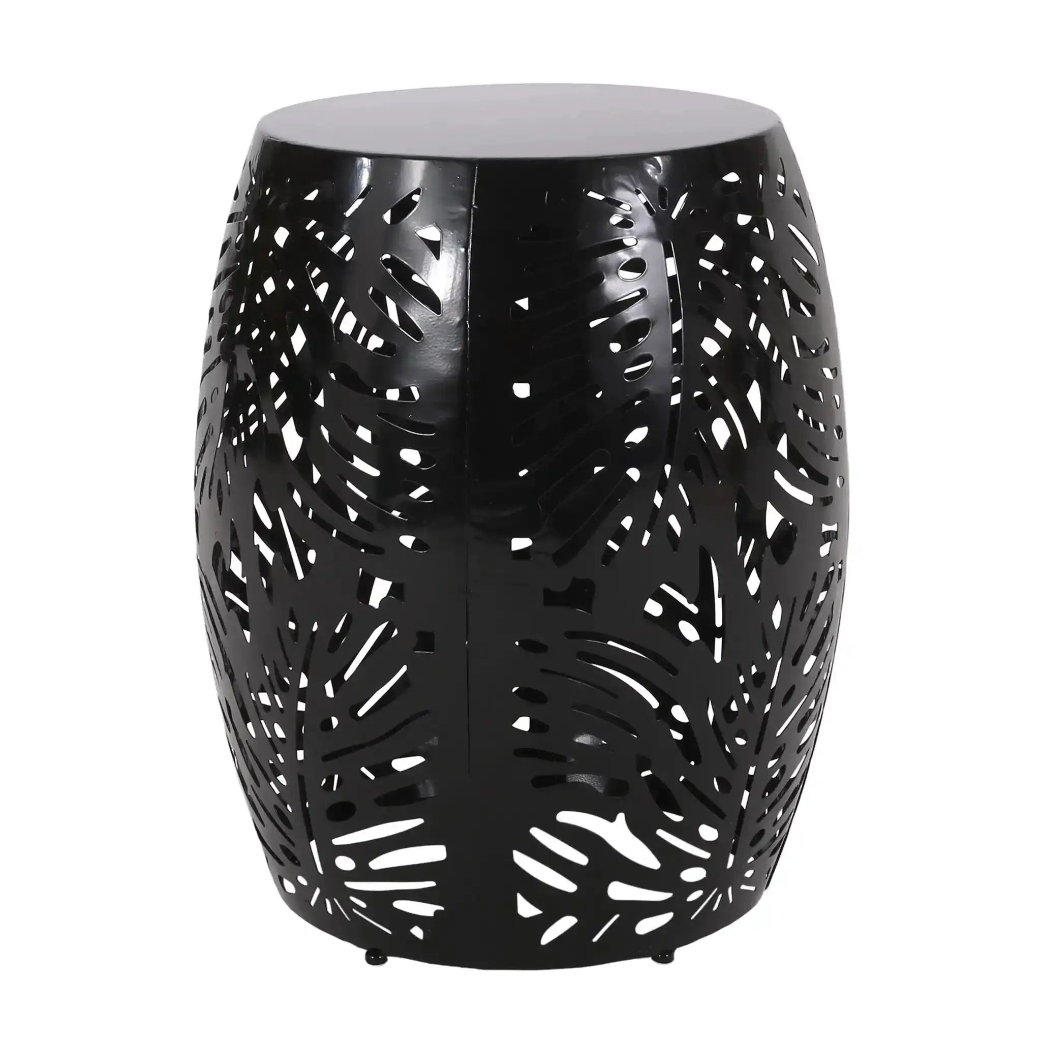 Modern Design Metal End Table, Large by HouseOfZazla