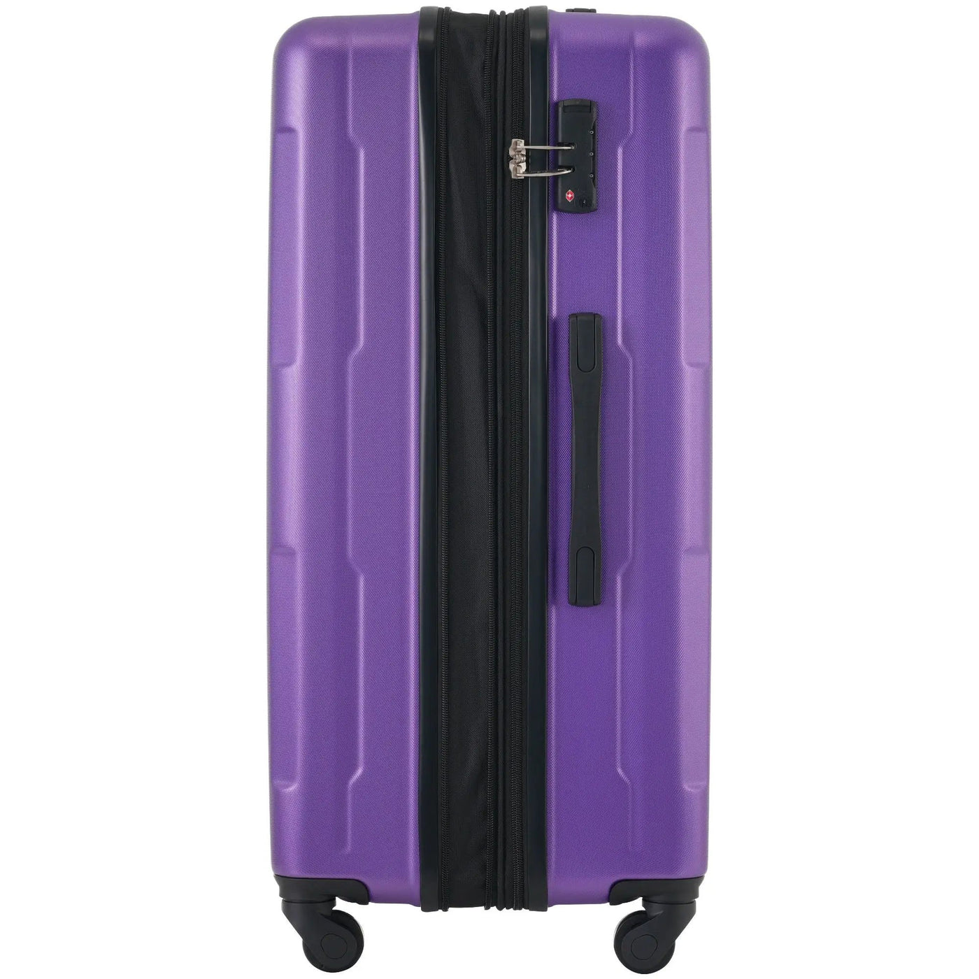 2 Piece Luggage Set With Bags Expanable Spinner Wheels ABS Lightweight Suitcase With Tsa Lock 20" / 28" by HouseOfZazla