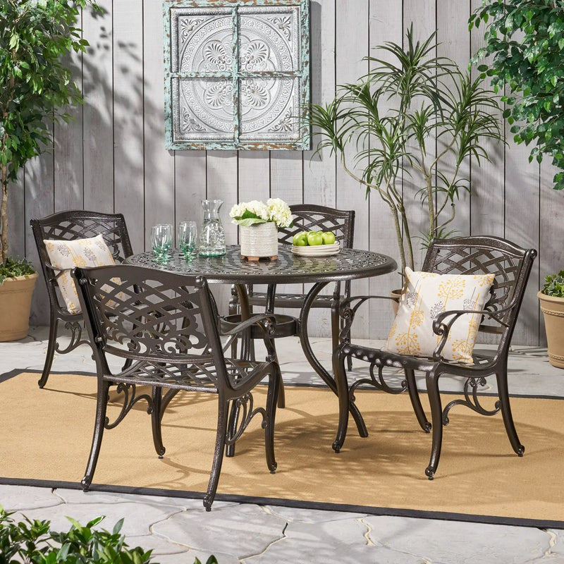 Chachere 5 Piece Dining Set by HouseOfZazla