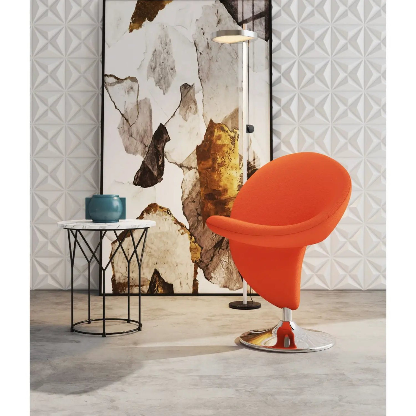 Curl - Swivel Lounge Chair by HouseOfZazla
