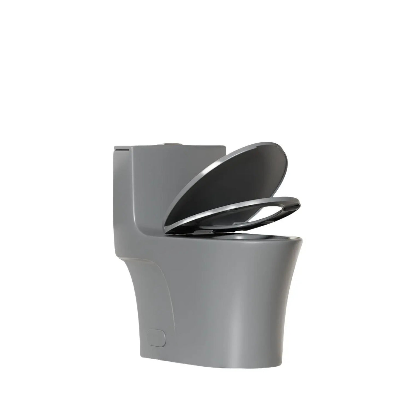 1 Piece Toilet With Dual Flush And Soft Closing Seat by HouseOfZazla