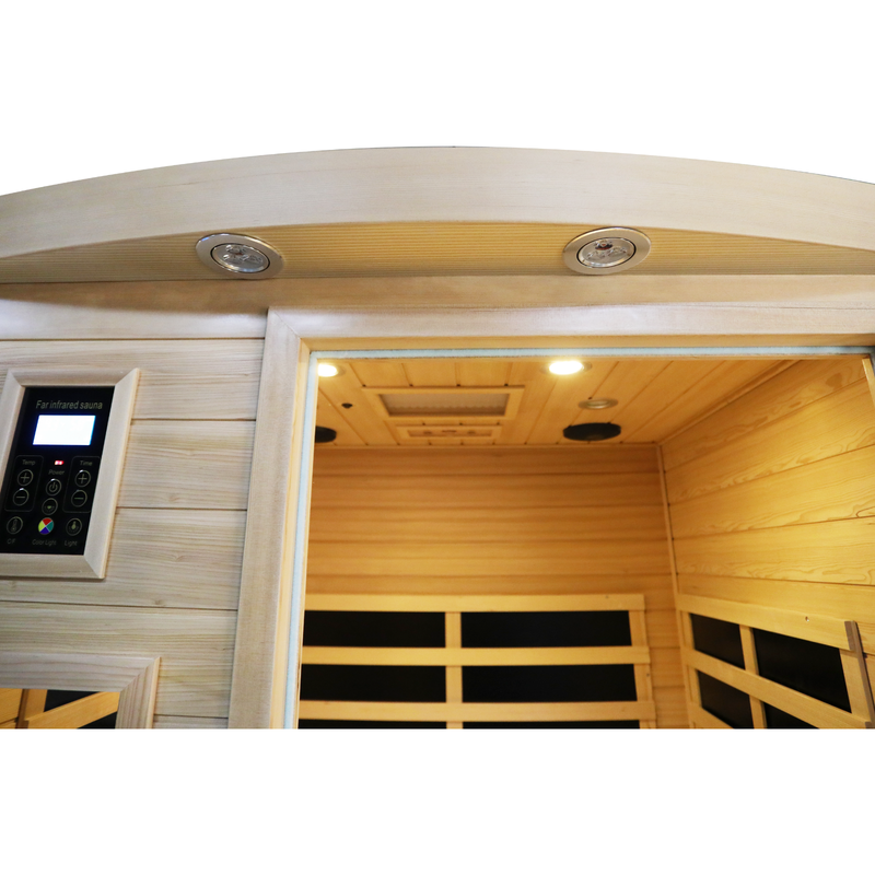 Two-Person Hemlock Infrared Heating Sauna, photo 2 of 5