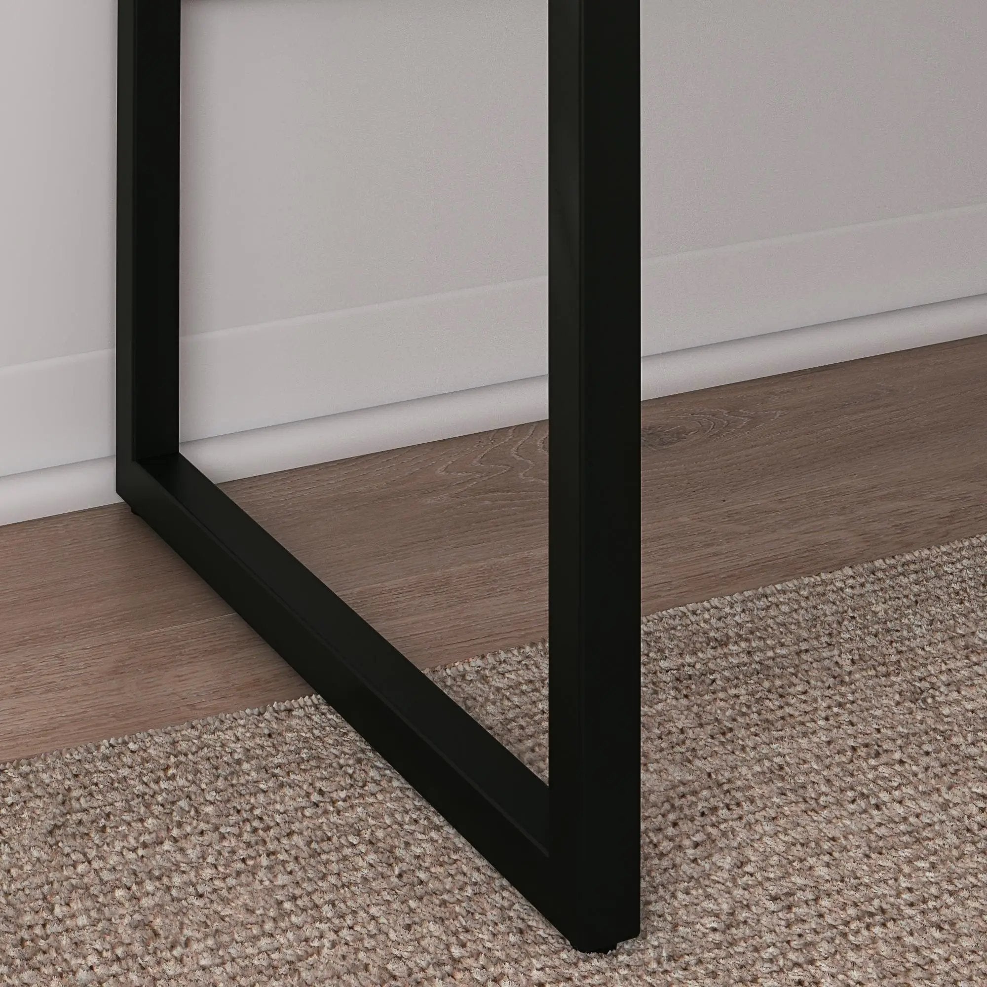 Sorina - Writing Desk - White / Light Oak by Unique Piece Furniture