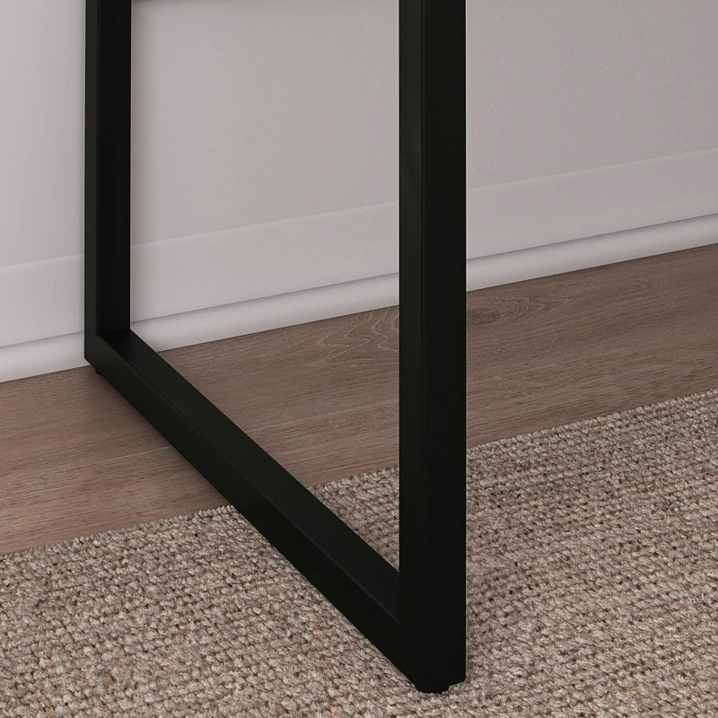 Sorina - Writing Desk - White / Light Oak by Unique Piece Furniture