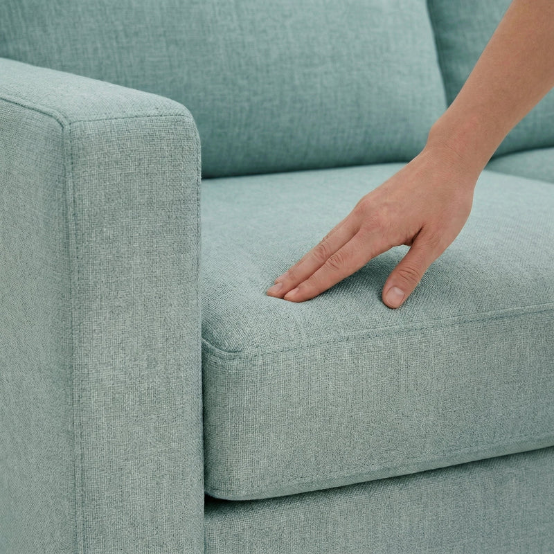 Clifford Sectional Sofa – Made in USA with Custom Fabric Options by HouseOfZazla