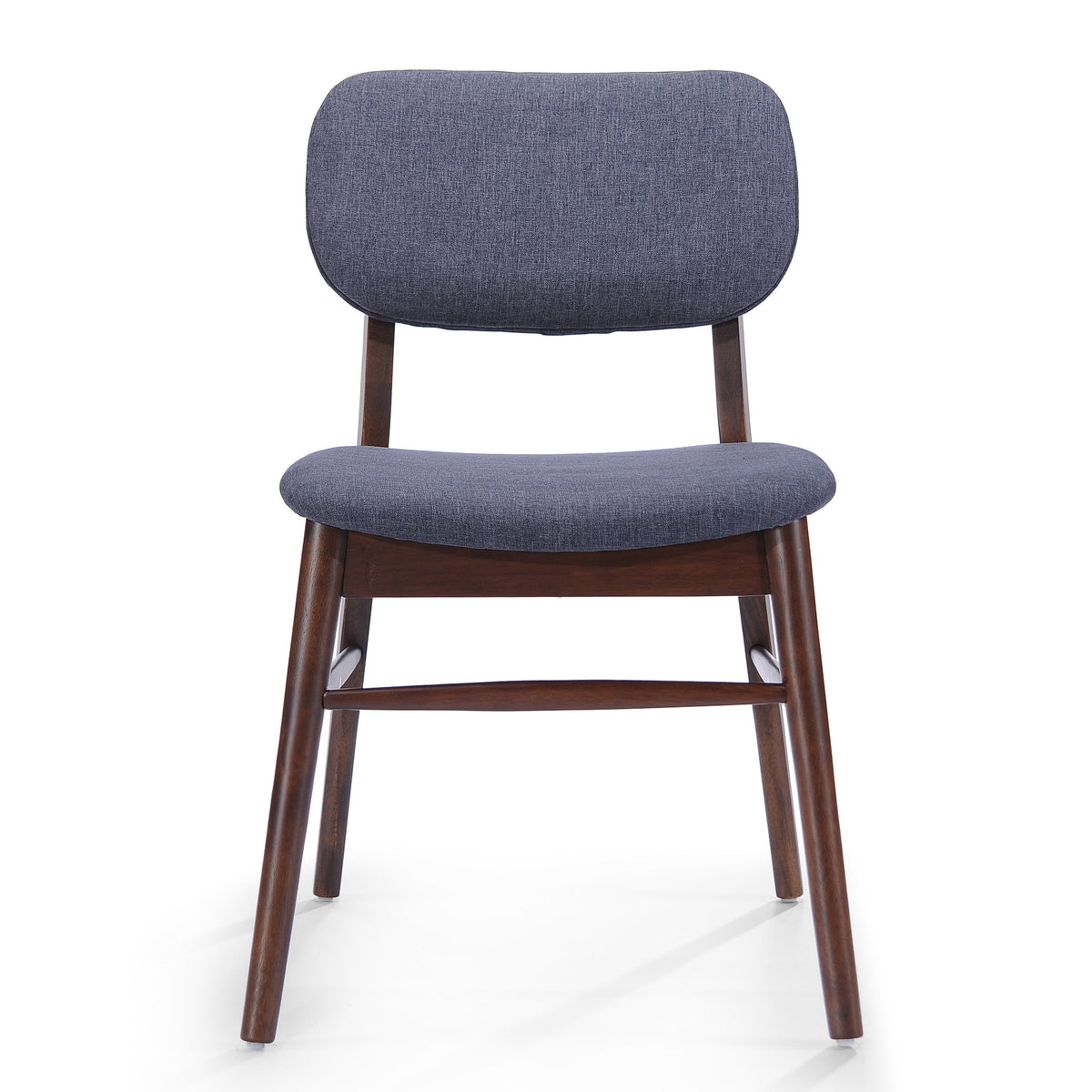 Set of 2 Mid-Century Upholstered Dining Chairs, photo 9 of 10