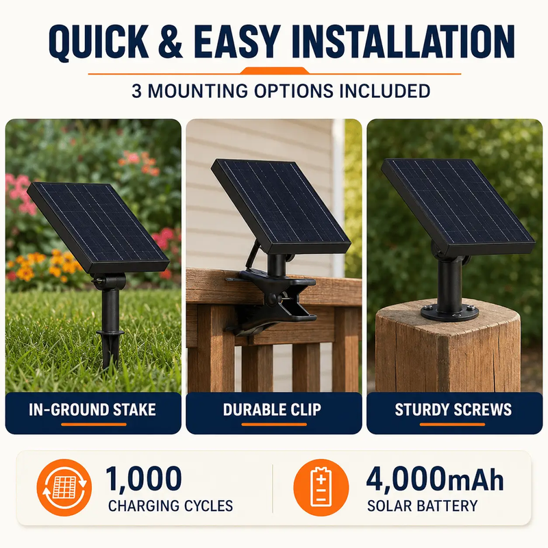 27 Ft Pro - Globe Solar LED Outdoor String Lights – Waterproof, G40 Retro Edison Filament Bulbs -Warm White by Outdoor Solar Outlet