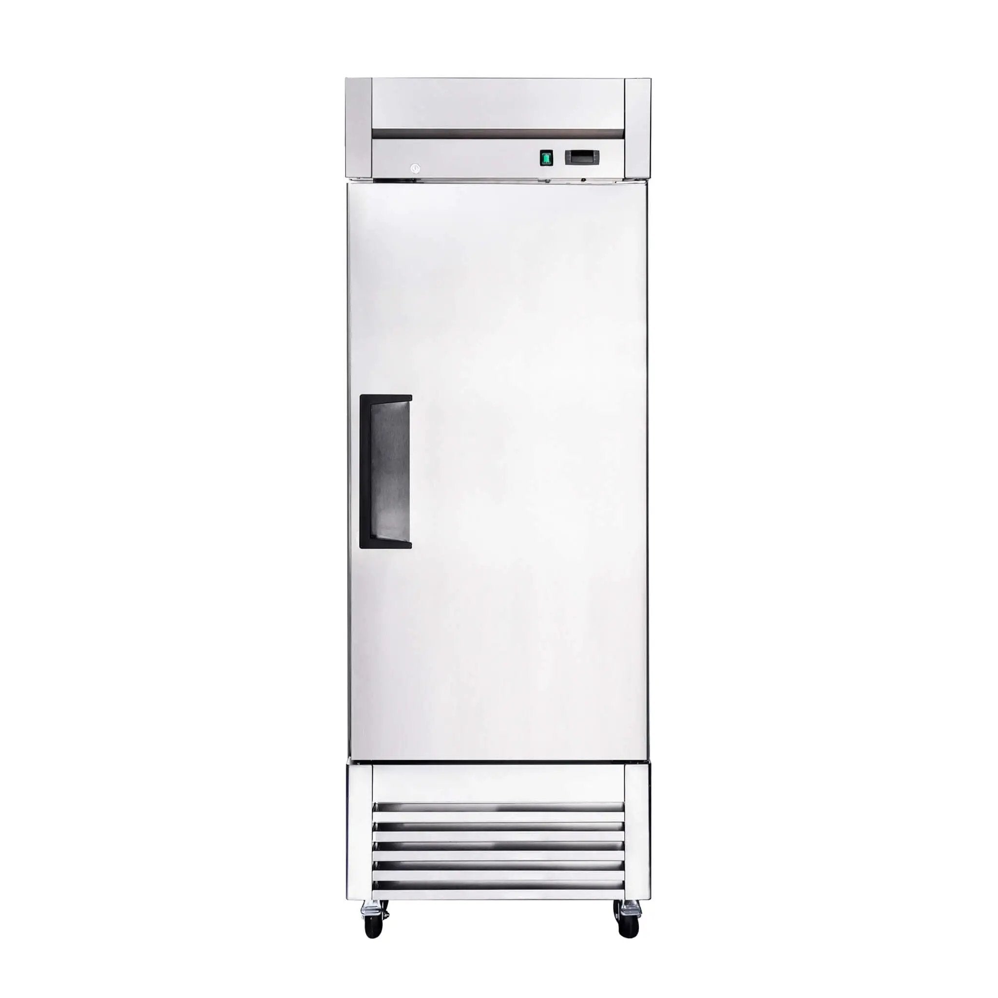 27-Inch 20.5 Cu.Ft Commercial Solid Door Stainless Steel Reach-In Freezer (SAK29705) by SAKSBY WHOLESALE