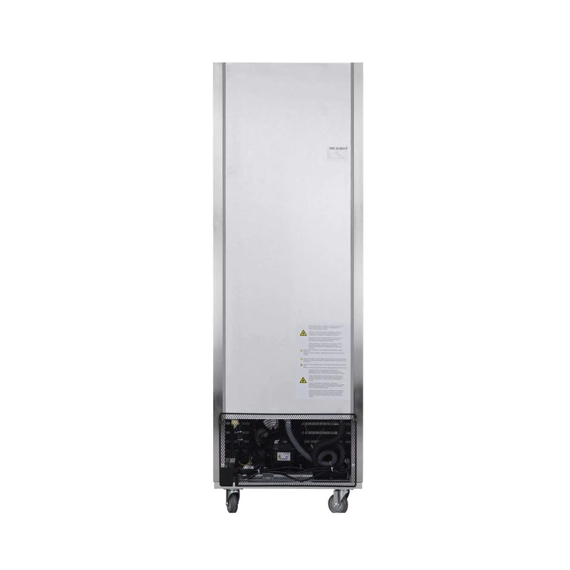 Heavy-Duty 27-Inch 8.7 Cu.Ft Commercial Upright Stainless Steel Reach-In Freezer (SAK43815) by SAKSBY WHOLESALE
