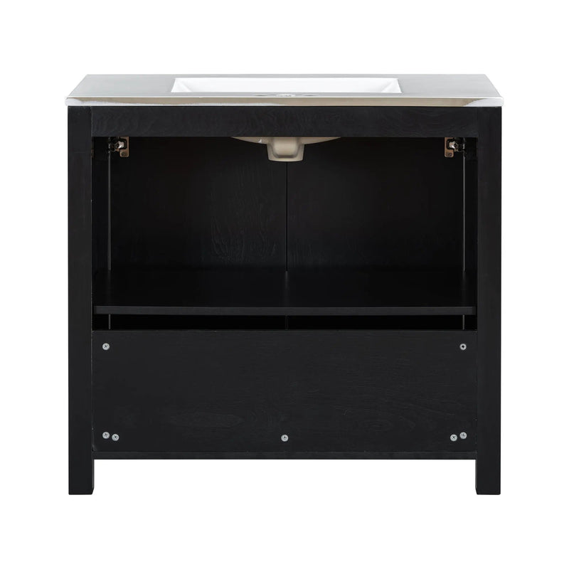 Bathroom Vanity Organizer With Sink, Combo Cabinet Set, Bathroom Storage Cabinet