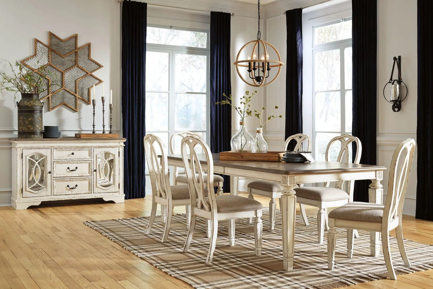 Realyn - Rectangular Dining Table Set by Unique Piece Furniture