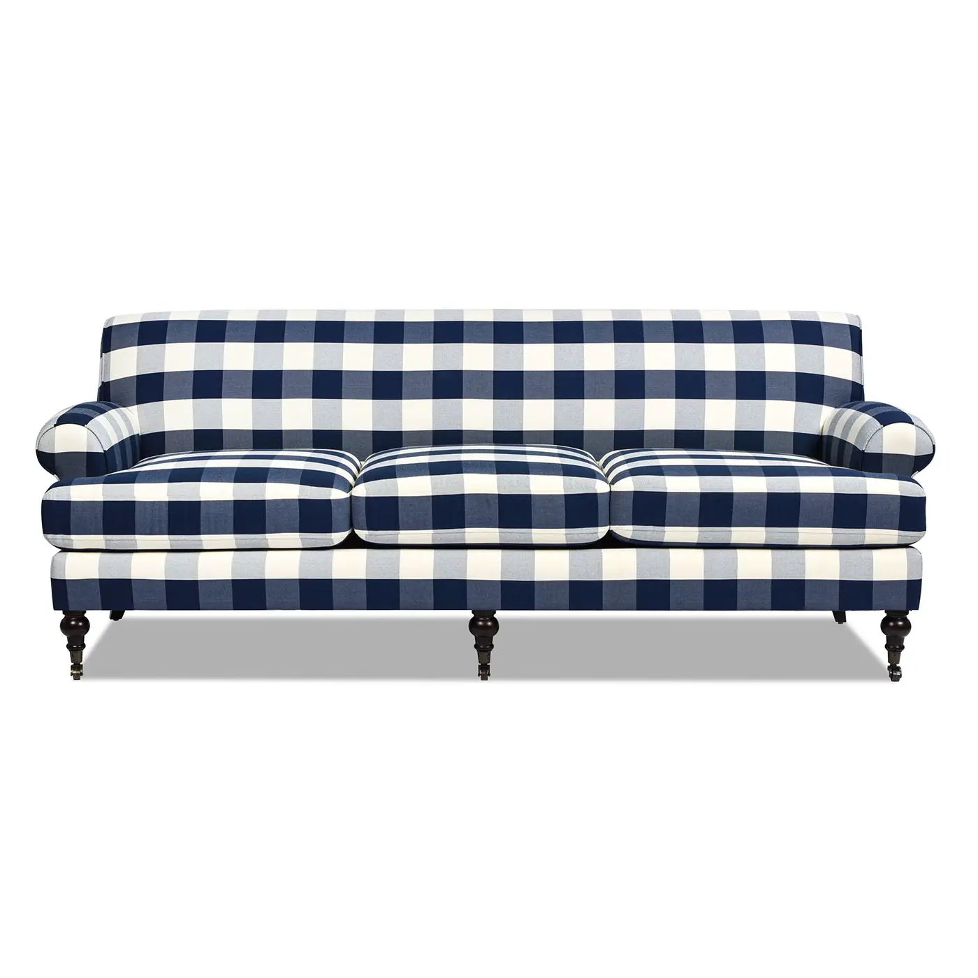 Alana Lawson - Modern Three Cushion Tightback Sofa by Unique Piece Furniture