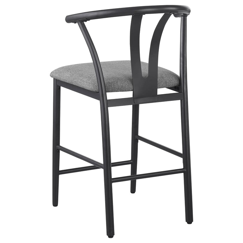 Tazman - Counter Height Dining Side Chair (Set of 2) - Gray by HouseOfZazla