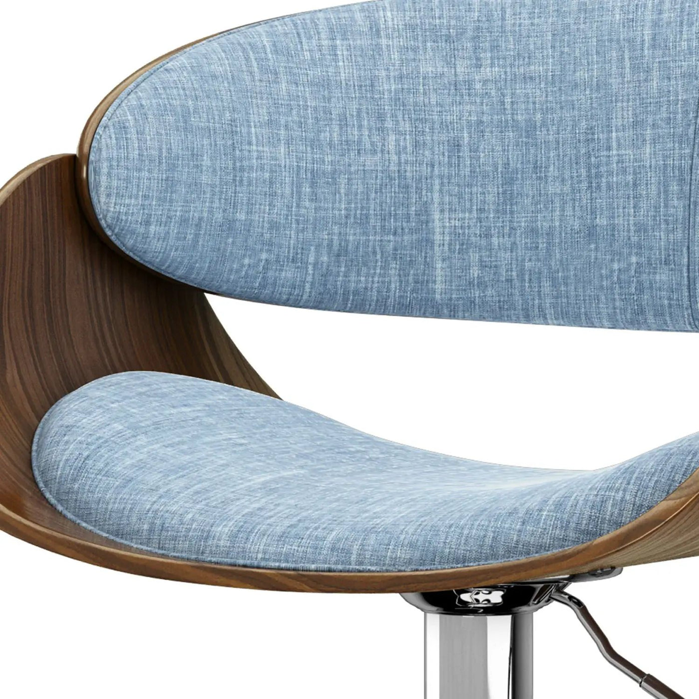 Amery - Mid Century Modern Adjustable Swivel Bar Stool by Unique Piece Furniture
