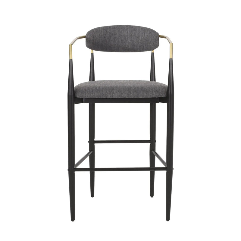 Upholstered Bar Stools With Backs For Kitchen Island (Set of 2) by HouseOfZazla