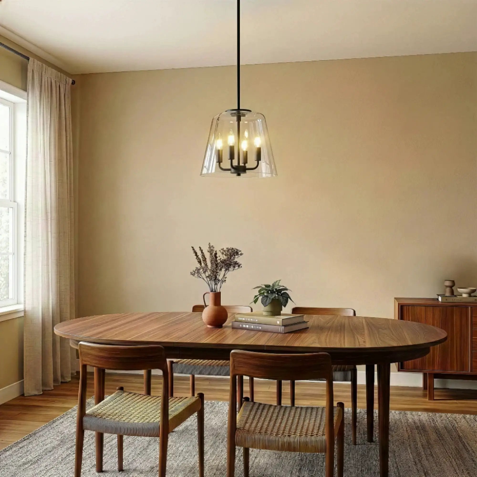 Soiree - 4 Candle Lights Pendant by Unique Piece Furniture