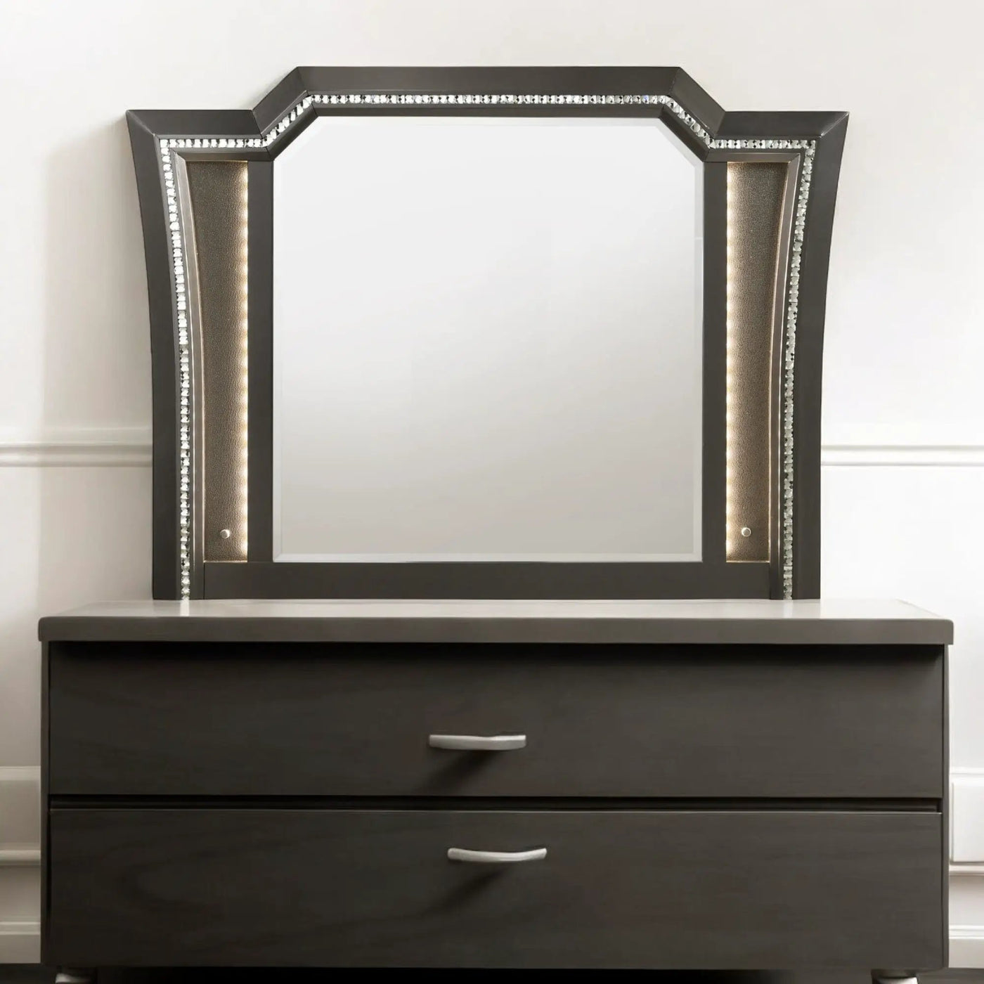 Kaitlyn - Mirror With LED by HouseOfZazla