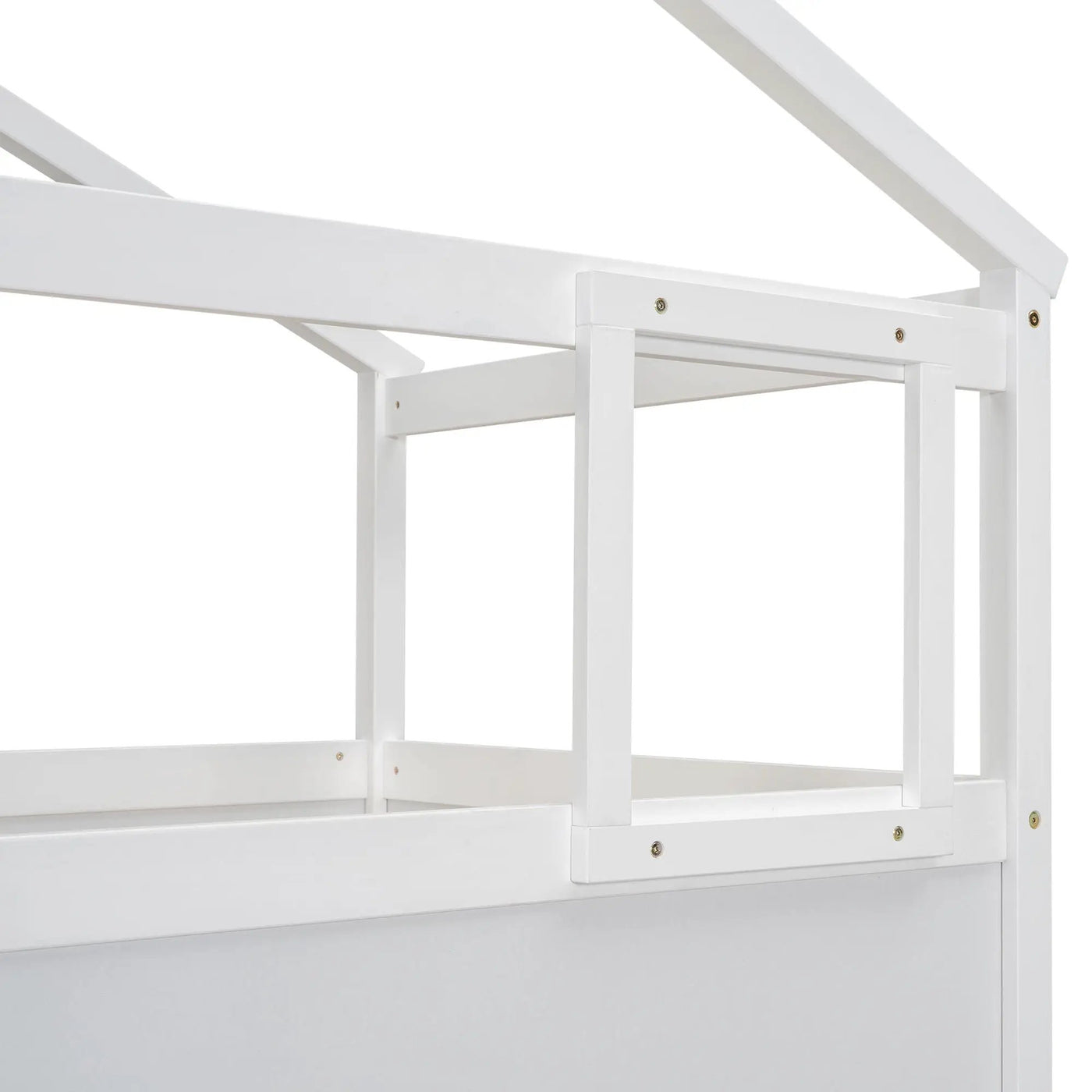 House Style Bunk Bed With Storage Staircase And board by HouseOfZazla